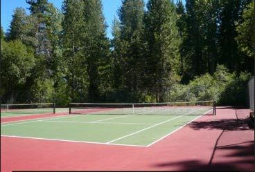 tennis courts