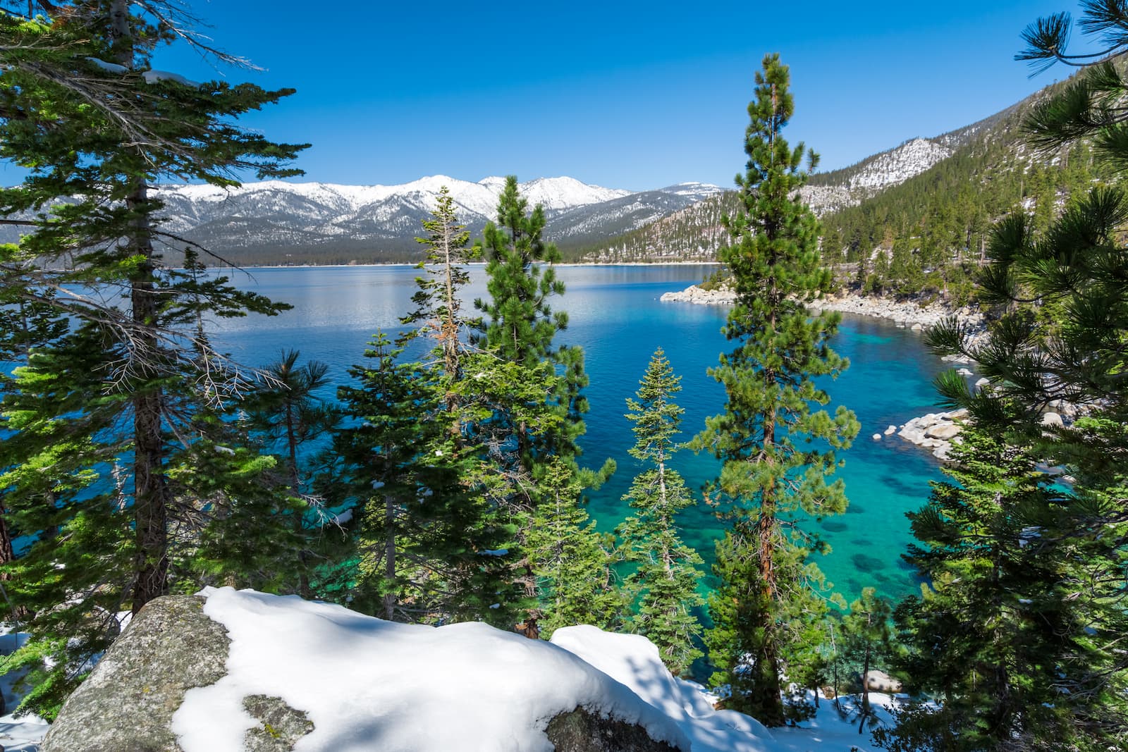 Tahoe in the spring